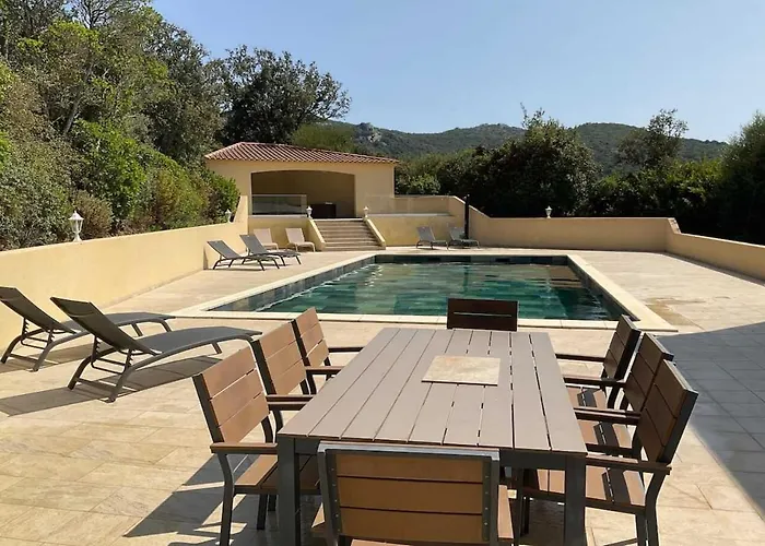 Villa Vitalba - Le Charme Corse Avec Piscine